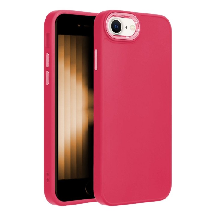 Case for iPhone 7 / 8 / SE 2020 / SE 2022 Frame magenta