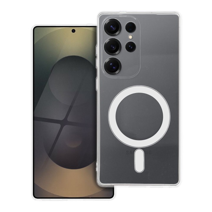 Etui na Samsung A26 5G Clear Case 2 mm Mag Cover zgodne z MagSafe (camera protection) transparentne
