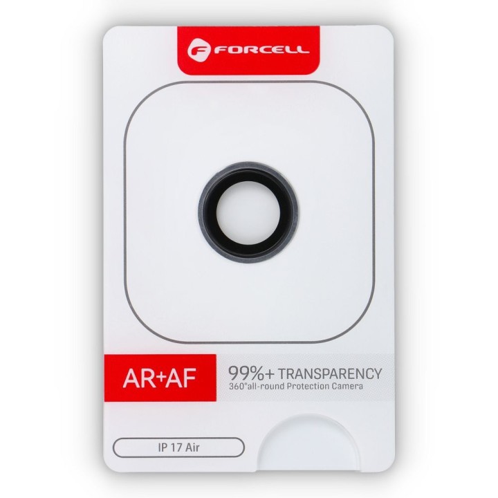 Szkło hartowane na aparat do iPhone 17 AIR Forcell Premium srebrne 0INT