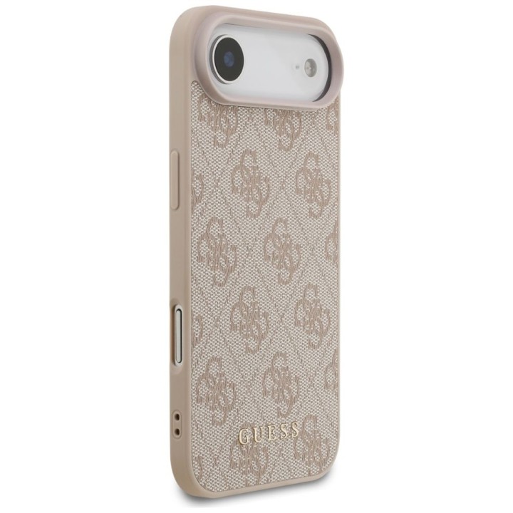 GUESS чохол для IPHONE 17 Air GUHCP17MG4GFPI (PU 4G Classic) рожевий