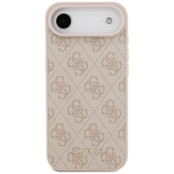 GUESS case for IPHONE 17 Air GUHCP17MG4GFPI (PU 4G Classic) pink