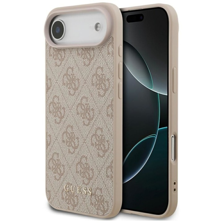 GUESS чохол для IPHONE 17 Air GUHCP17MG4GFPI (PU 4G Classic) рожевий