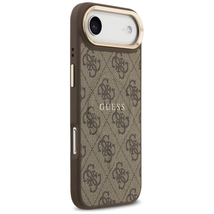 GUESS чохол для IPHONE 17 Air сумісний із MagSafe GUHMP17MP4MSEGCW (PU 4G W/ Classic) коричневий