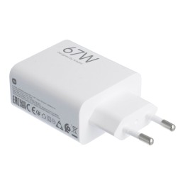 XIAOMI оригинальная сетевое зарядное устройство USB A QC3.0 3A 67W MDY-15-ET белый bulk