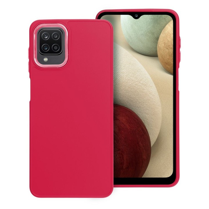 Etui na Samsung A12 / M12 Frame magenta