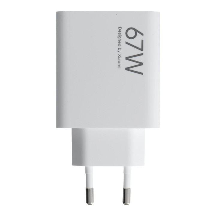 XIAOMI original wall charger USB A QC3.0 3A 67W MDY-15-ET white bulk