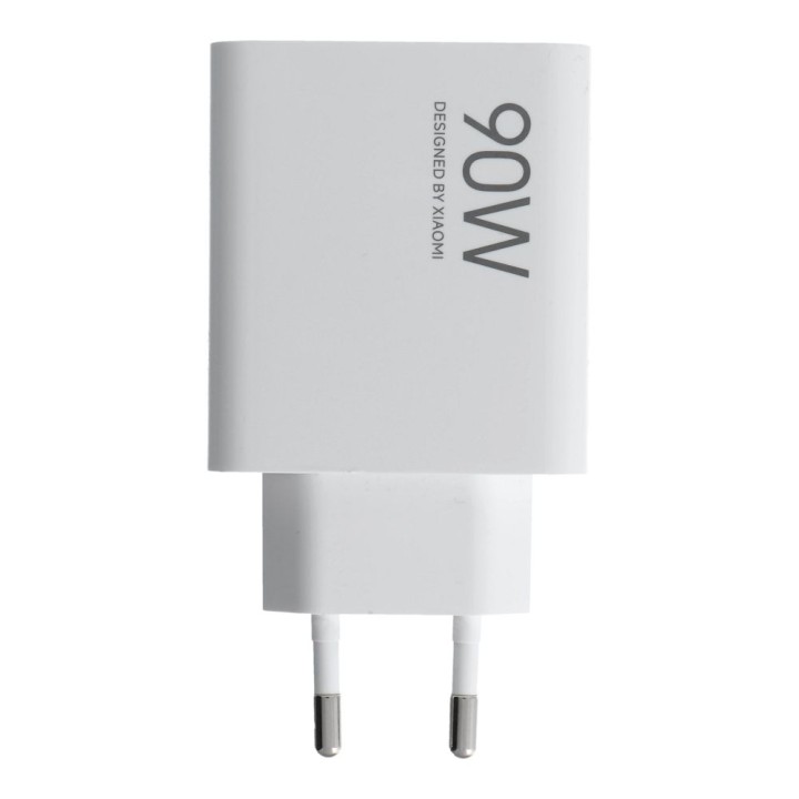 XIAOMI оригінальний мережевий зарядний пристрій USB A QC3.0 3A 90W MDY-15-EK білий bulk