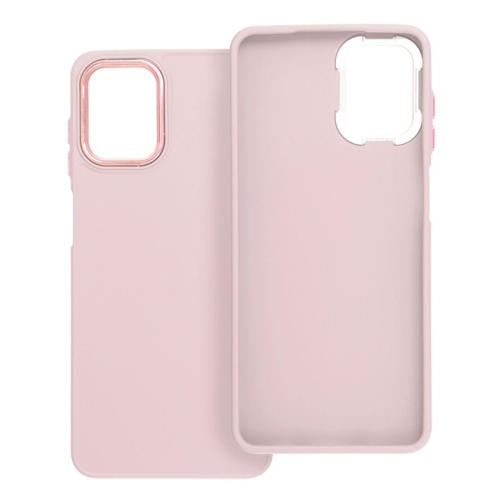 Case for Samsung A12 / M12 Frame powder pink