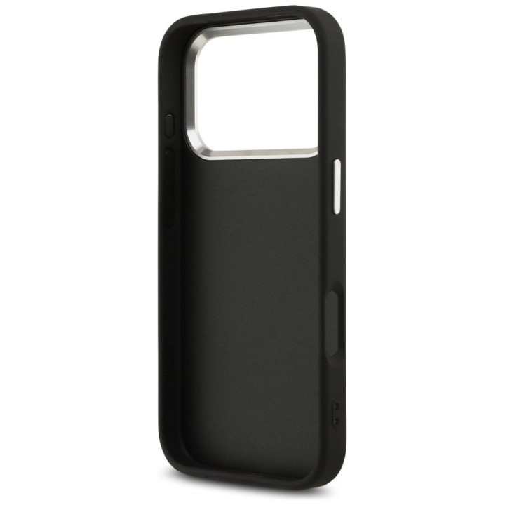 GUESS чохол для IPHONE 17 Pro GUHCP17LP4G4SMCK (4G PU Leather Case with Big 4G and Classic Logo and Silver Metal Camera Frame)