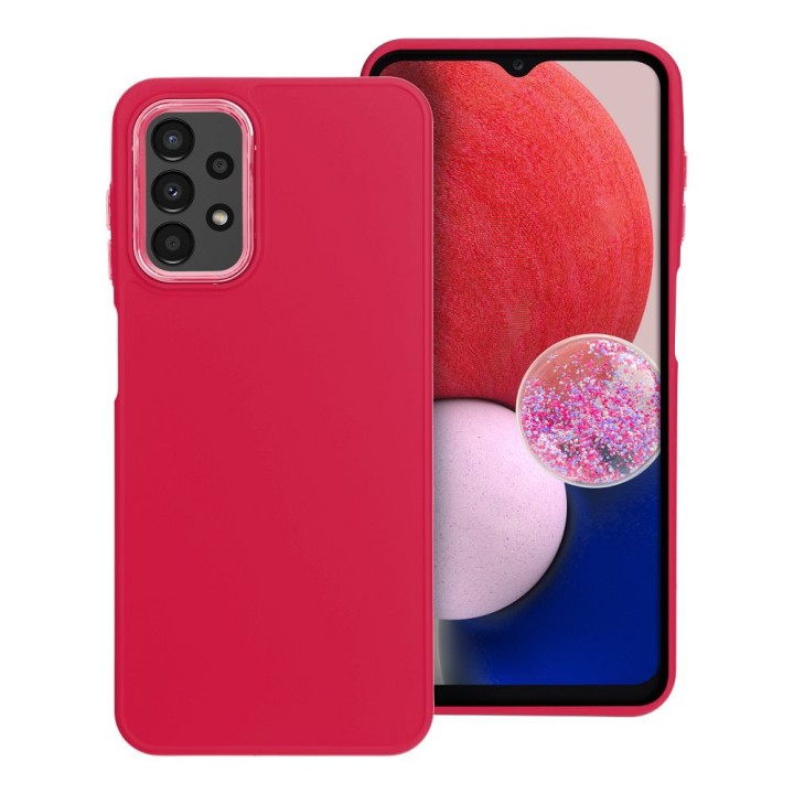 Etui na Samsung A13 4G Frame magenta