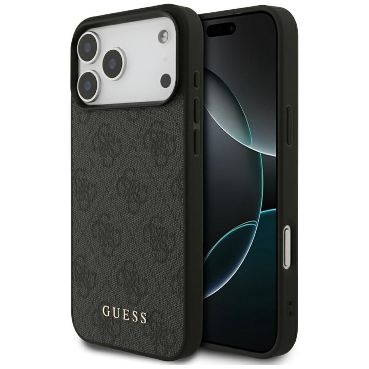 GUESS чехол для IPHONE 17 Pro Max GUHCP17XG4GFGR (PU 4G Classic) коричневый