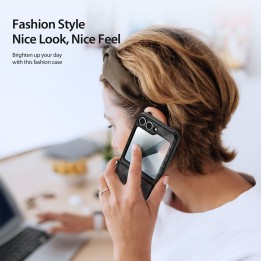 DUX DUCIS чохол FITT для SAMSUNG Z Z FLIP 7 FE/W25 FLIP/ Z FLIP 6 синій