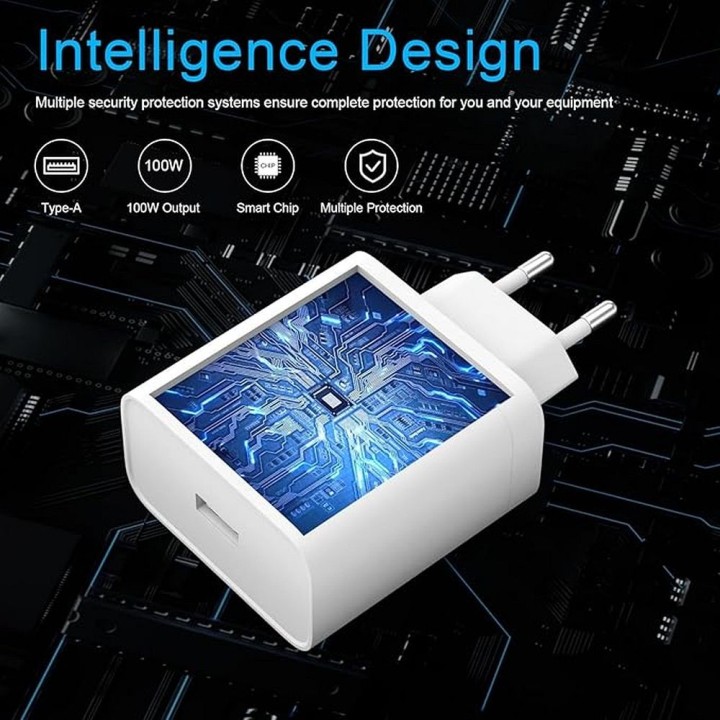 Original Wall charger OnePlus Power Charger VCBAOBEH 100W Power Adapter bulk