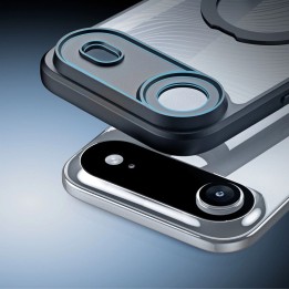 DUX DUCIS case AIMO MAG STAND compatible with MagSafe for IPHONE 17 AIR black