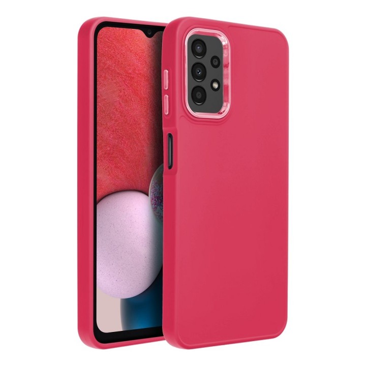 Чохол для Samsung A13 4G Frame magenta