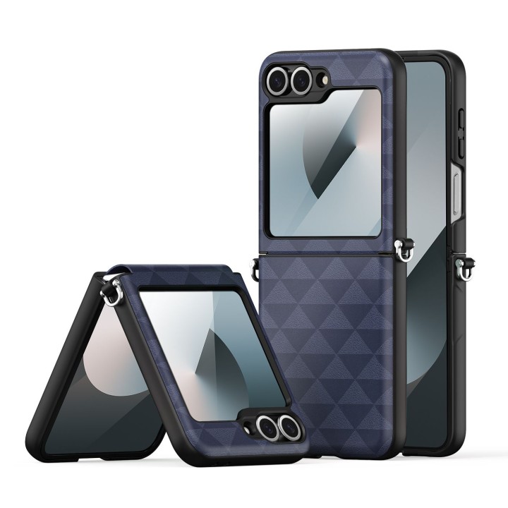 DUX DUCIS чехол FITT для SAMSUNG Z Z FLIP 7 FE/W25 FLIP/ Z FLIP 6 синий