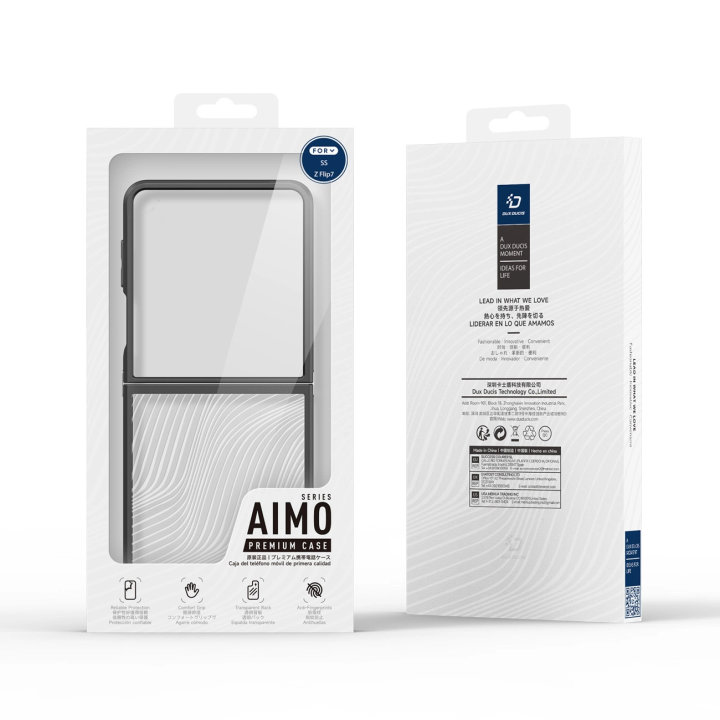 DUX DUCIS чохол AIMO для SAMSUNG З FLIP7 (Full Window Version) чорний