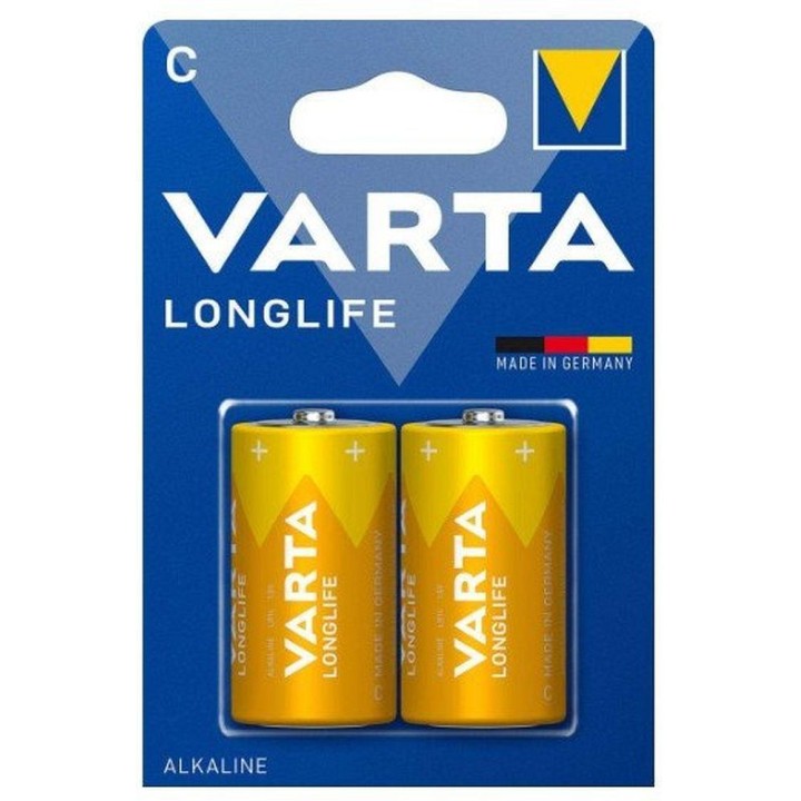 VARTA alkaline battery R14 (type C) Longlife 2 pcs