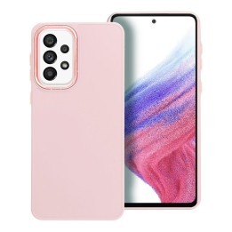 Чехол для Samsung A33 5G Frame пудрово-розовый