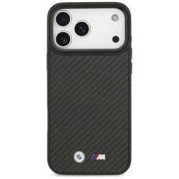 BMW чохол для IPHONE 17 Pro Max сумісний з Magsafe BMHMP17X24CFMMK (Кевлар Matt) black