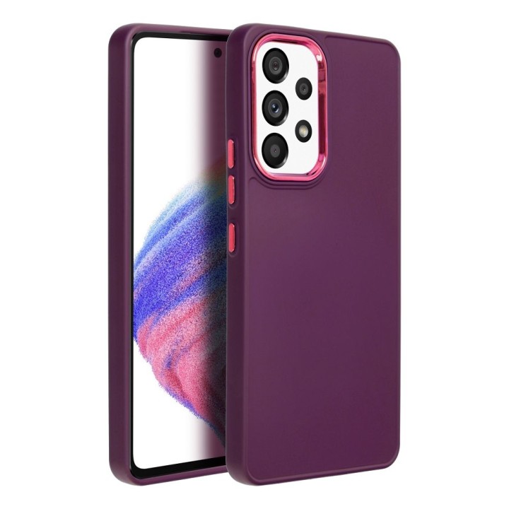 Case for Samsung A53 5G Frame purple