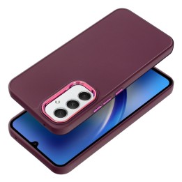Etui na Samsung A54 5G Frame fioletowe