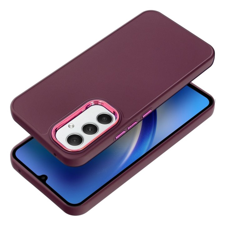 Чехол для Samsung A54 5G Frame фиолетовый