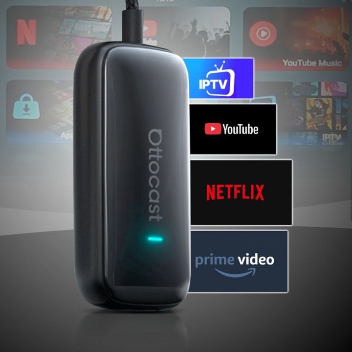 Wireless Adapter car OTTOCAST Play2Video CA515-T black