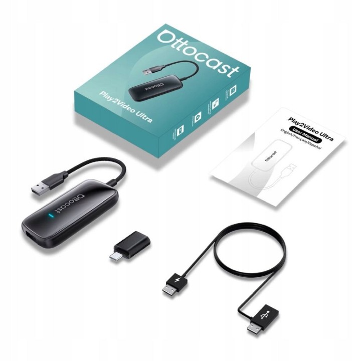 Wireless Adapter car OTTOCAST Play2Video CA515-T black