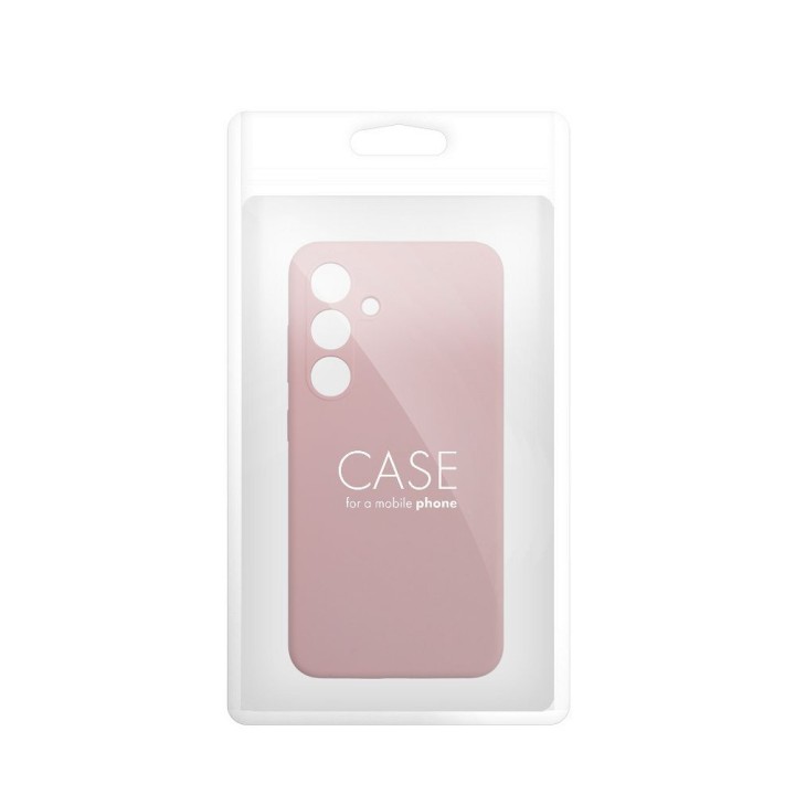 Чохол для Honor 400 SMART Silicone 2mm (camera protection) пудрово-рожевий