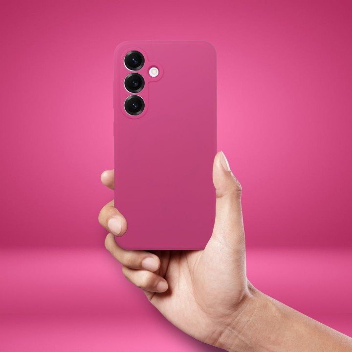 Чохол для Honor 400 SMART Silicone 2mm (camera protection) рожевий