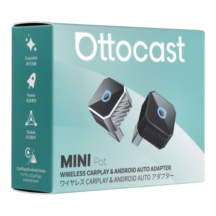 Wireless Adapter car OTTOCAST Mini Cube T3 silver