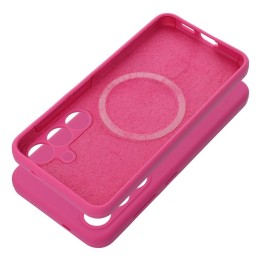 Case for Honor 400 SMART Silicone 2mm (camera protection) MagSafe compatible pink