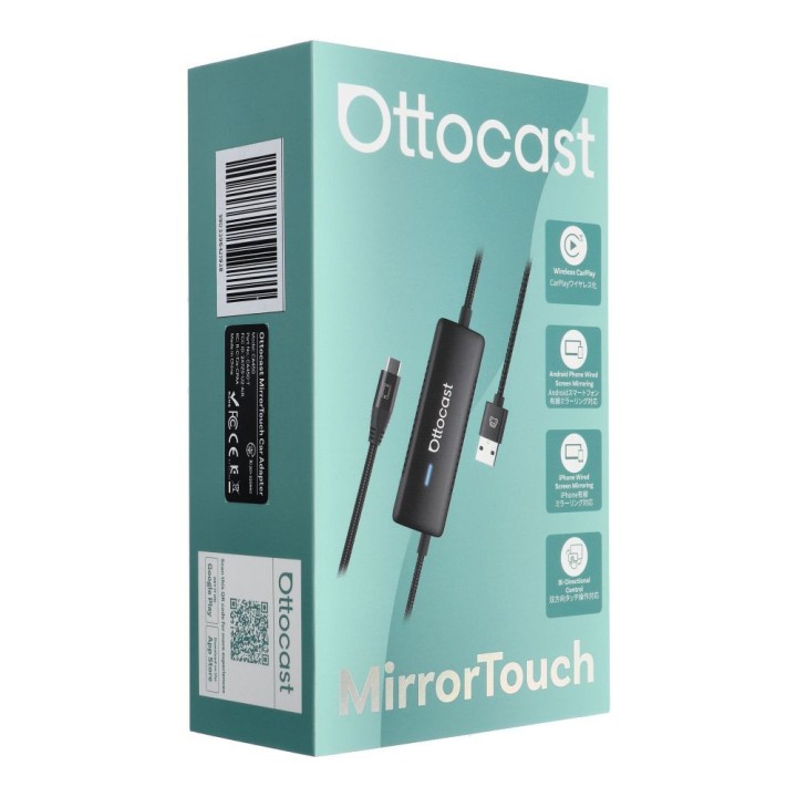 Адаптер автомобільний OTTOCAST Mirrortouch CA450-T чорний