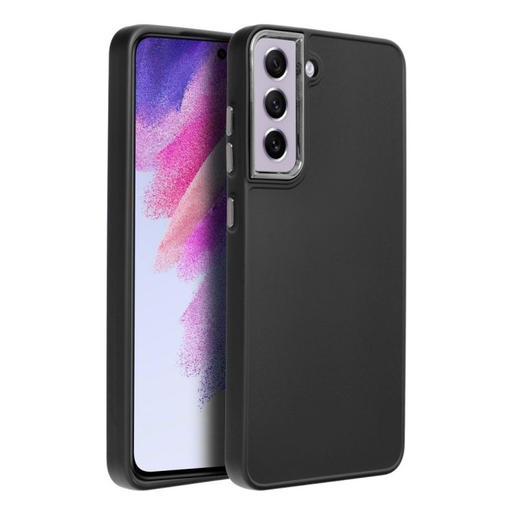 Чехол для Samsung S21 FE Frame черный