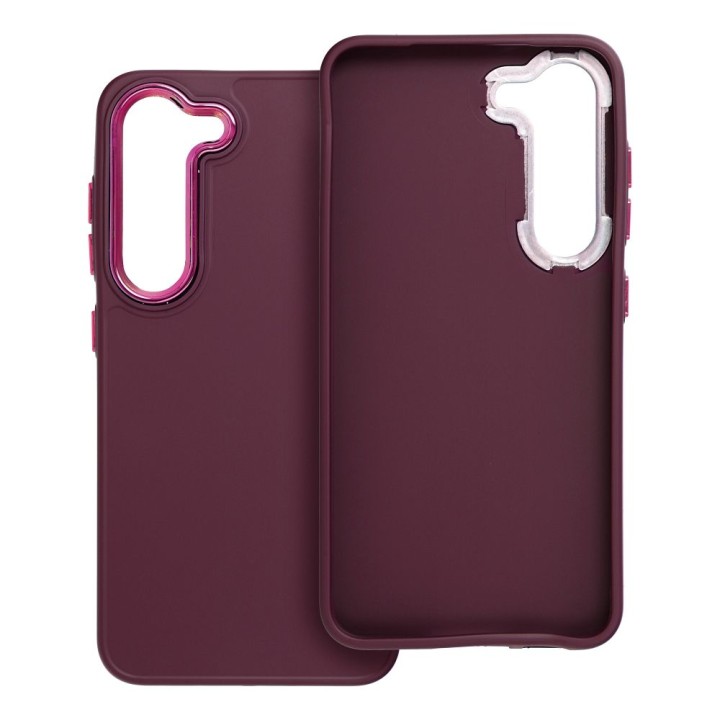 Etui na Samsung S23 Frame fioletowe