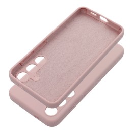 Чехол для Samsung S26 Silicone 2mm (camera protection) пудрово-розовый