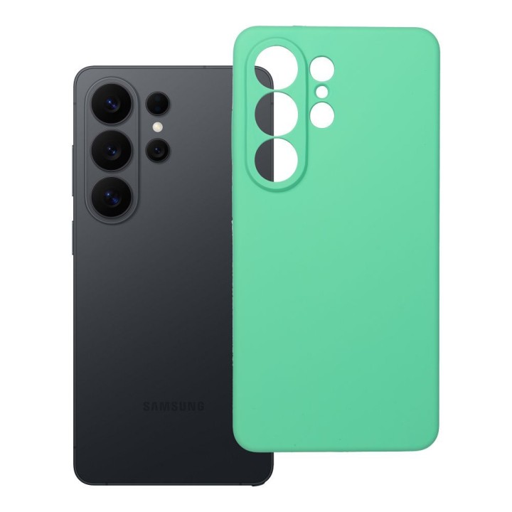 Чохол для Samsung S26 ULTRA Silicone 2mm (camera protection) м’ятний