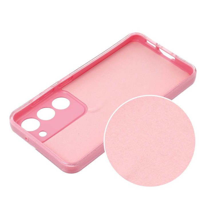 Чохол для Samsung S26 Clear Case 2 mm Blink рожевий