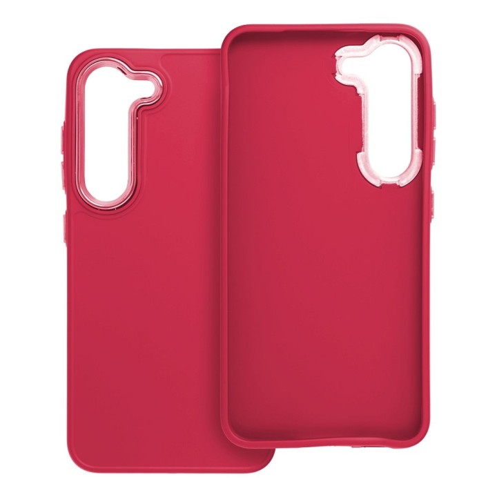 Чохол для Samsung S23 Frame кольору маджента