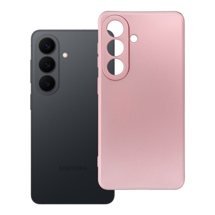 Etui na Samsung S26 Metallic różowe
