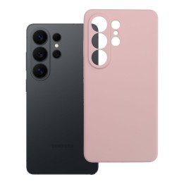 Case for Samsung S26 ULTRA Silicone 2mm (camera protection) powder pink