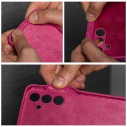 Чохол для Samsung S26 PLUS Silicone 2mm (camera protection) рожевий