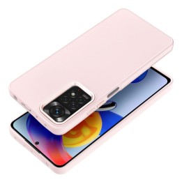 Etui na Xiaomi Redmi Note 11 / 11S Frame pudrowy róż