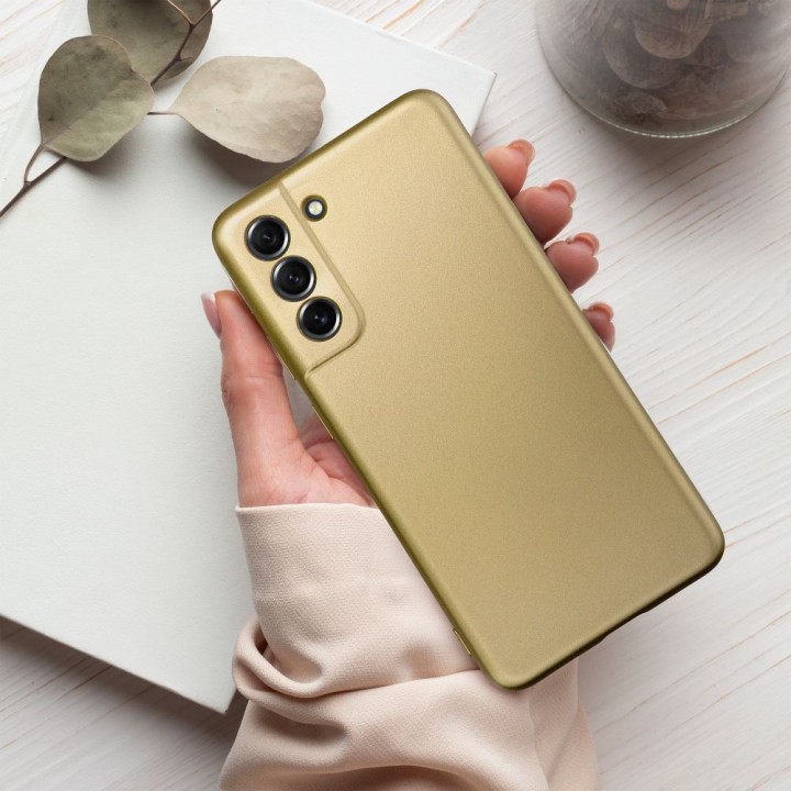 Чехол для Samsung S26 PLUS Metallic золотой