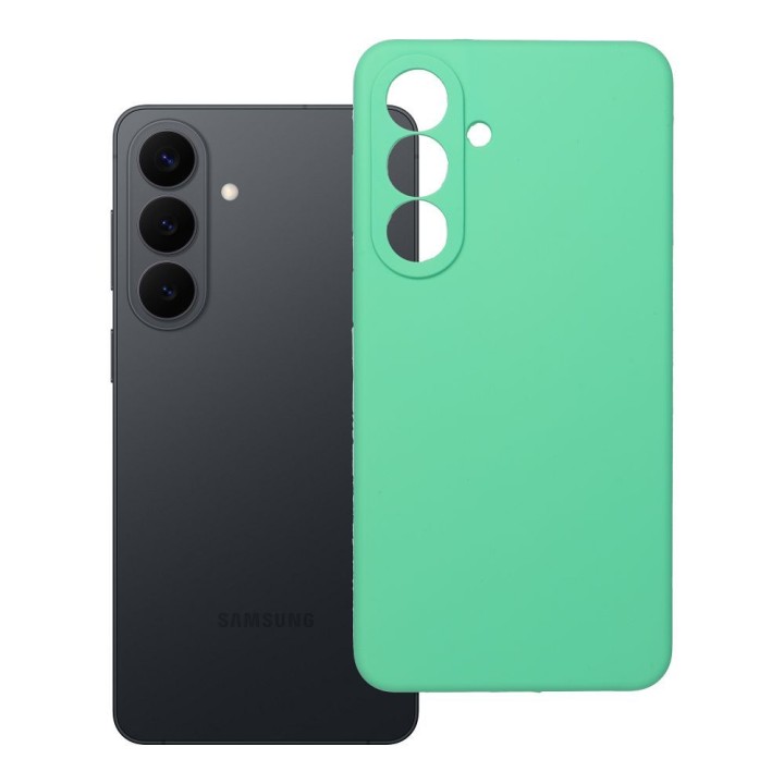 Чехол для Samsung S26 PLUS Silicone 2mm (camera protection) мятный