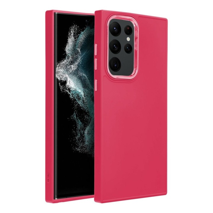 Чехол для Samsung S22 ULTRA Frame magenta