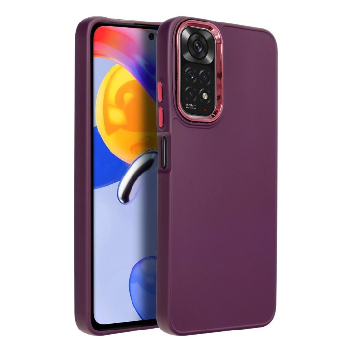 Чехол для Xiaomi Redmi Note 11 / 11S Frame фиолетовый