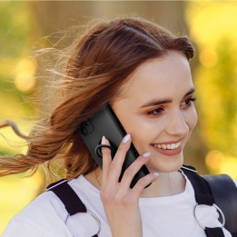 Чохол для Samsung S26 PLUS Silicone Ring чорний