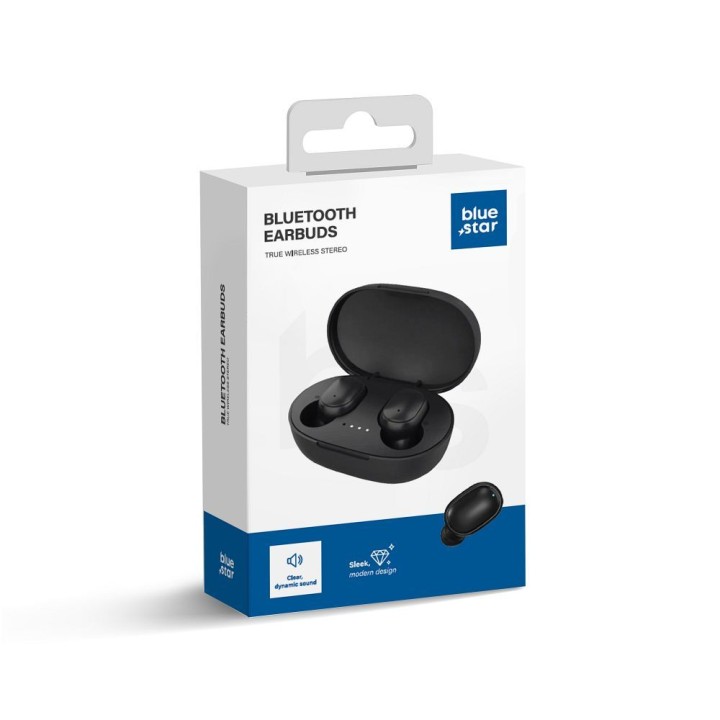 Wireless headphones BLUE STAR Buds TX2 TWS black